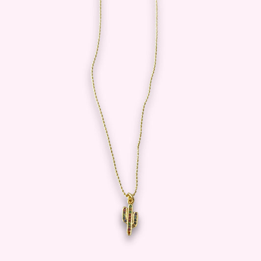 Cactus Necklace