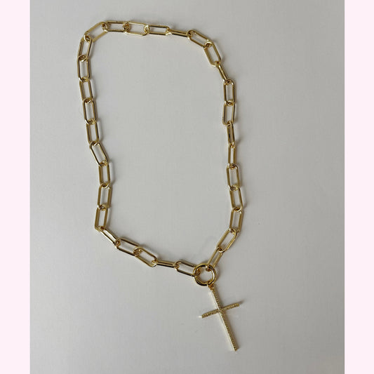 Large Cross necklace