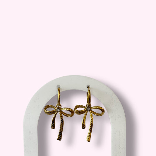 Bow earrings