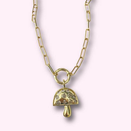 Mushroom Necklace