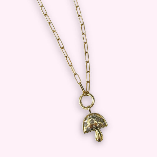 Mushroom Necklace